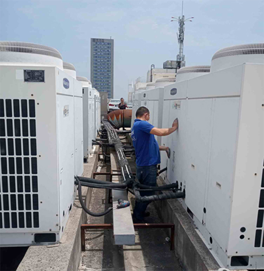 肃南中央空调制热和不制冷系统维修方法